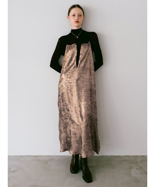 sahara(サハラ)の「Sheer Knit Turtle Top/シアーニットタータルトップ(ニット/セーター・レディース・オフホワイト/ブルー/ブラック/レッド/ブラウン/ミント・FREE)」の20枚目の写真