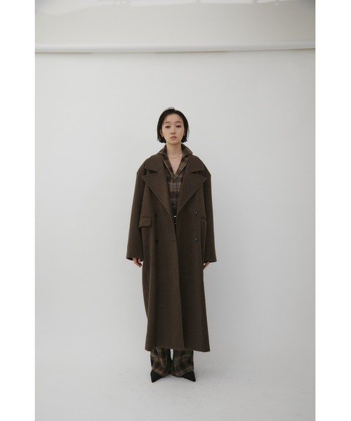 セール】Long Chester field Coat / ロングチェスターフィールドコート