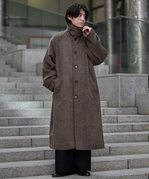  ウールブレンドステンカラーコート　xs ウールブレンドステンカラーコート xs ウールブレンドステンカラー