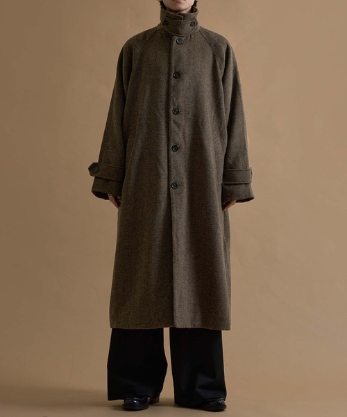 に*ー様 DRIES VAN NOTEN ヘリンボーン織 ステンカラーコート 2026年最新】DRIES VAN NOTEN メンズ ステンカラーコートの人気