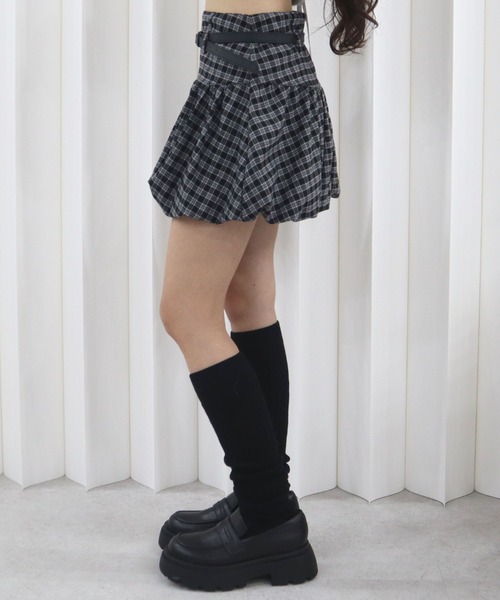 CECIL McBEE(セシルマクビー)の「バルーンミニスカート(スカート・レディース・ブラック/ベージュ/ブラウン・LARGE/MEDIUM)」の5枚目の写真