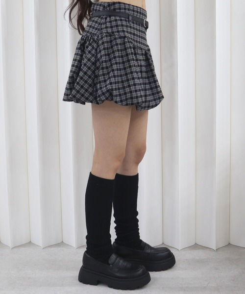 CECIL McBEE(セシルマクビー)の「バルーンミニスカート(スカート・レディース・ブラック/ベージュ/ブラウン・LARGE/MEDIUM)」の7枚目の写真