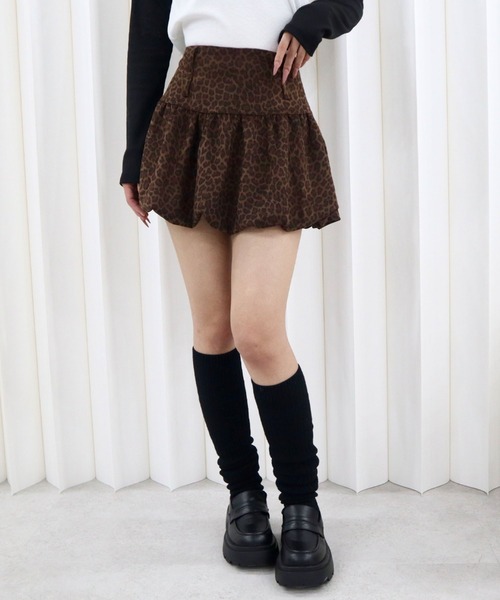 CECIL McBEE(セシルマクビー)の「バルーンミニスカート(スカート・レディース・ブラック/ベージュ/ブラウン・LARGE/MEDIUM)」の15枚目の写真