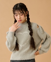 by LOVEiT(バイラビット)の肩スリットモヘアーニット(ニット/セーター)