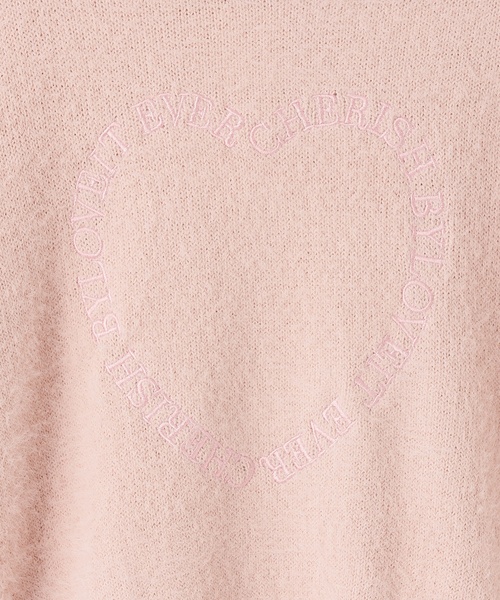 by LOVEiT（バイラビット）の「肩スリットモヘアーニット（ニット/セーター・キッズ・ピンク/オフホワイト/グレー・150cm/140cm/160cm/120cm/130cm）」の11枚目の写真