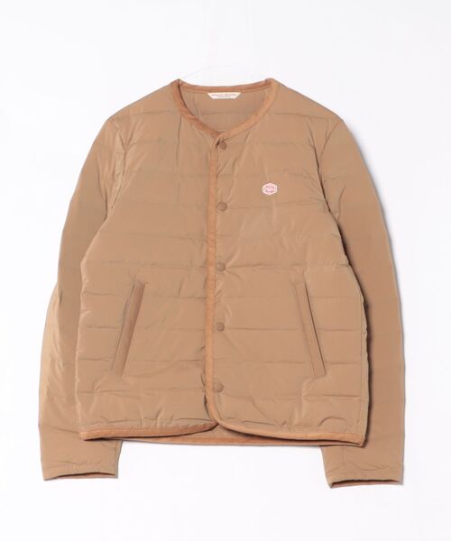 Vincent et Mireille（バンソンエミレイユ）の「【Vincent et Mireille】Stitchless down Cardigan（ダウンジャケット/コート・レディース・ベージュ/ブラック・36/34）」の17枚目の写真