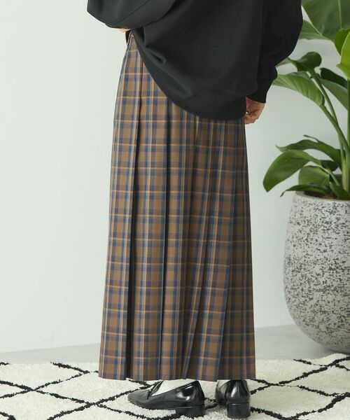 T/Rタータンチェックプリーツスカート（スカート）｜AMERICAN HOLIC