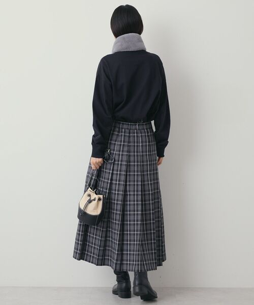 セール】T/Rタータンチェックプリーツスカート（スカート）｜AMERICAN