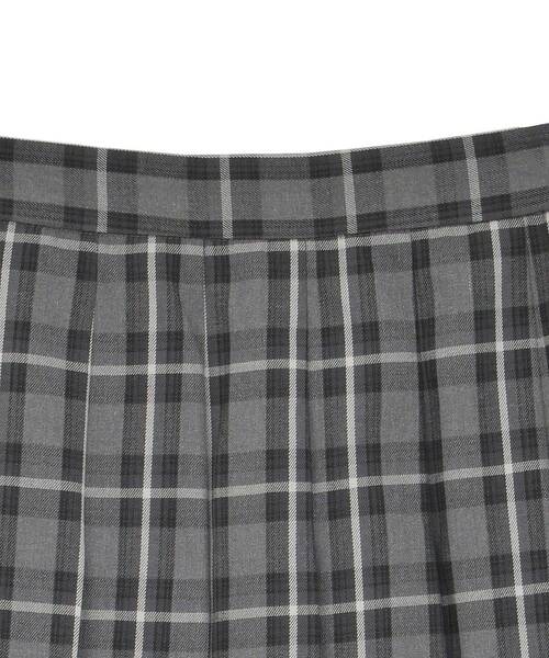 AMERICAN HOLIC（アメリカンホリック）の「T/Rタータンチェックプリーツスカート（スカート・レディース・ブラック/ブラウン・L/M）」の15枚目の写真