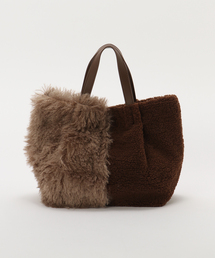 B.C STOCK | T.S.L/ティーエスエル フェイクファートートバッグ(ショルダーバッグ)