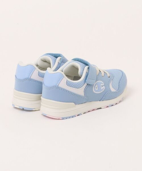 Champion（チャンピオン）の「【Champion】CPNJ306（スニーカー・キッズ・サックスブルー・22.5cm/23.5cm/23.0cm/24.0cm/21.5cm/22.0cm/16.0cm/17.0cm/18.0cm/19.0cm/20.0cm/21.0cm）」の2枚目の写真