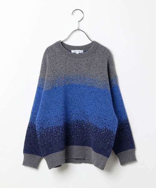 GLOBAL WORK（グローバルワーク）の「やわらかリッチモールニット