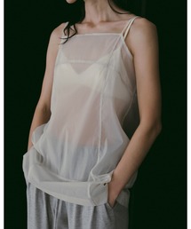 Sheer Panel Longcamisole