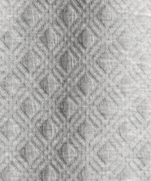 MONSIEUR NICOLE(ムッシュニコル)の「【ex/tra】ダイヤ柄ジャカード クルーネックカットソー(Tシャツ/カットソー・メンズ・ブラック/ライトグレー・MEDIUM/LARGE/X-LARGE)」の10枚目の写真