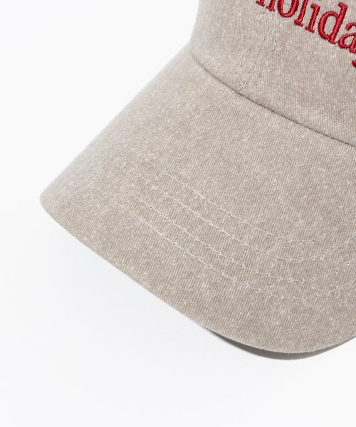 Millo Archive（ミロ アーカイブ）の「ホリデーシグネチャーボールキャップ [ヴィンテージブラウン]（キャップ・レディース・その他・FREE）」の4枚目の写真