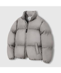 LEMAIN SECOND（リメインセカンド）の「エッセンシャル2WAYオーバーサイズプファーショートダウンジャケット[グレー]（ダウンジャケット/コート）」