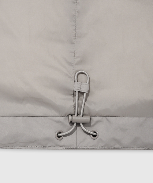 LEMAIN SECOND（リメインセカンド）の「エッセンシャル2WAYオーバーサイズプファーショートダウンジャケット[グレー]（ダウンジャケット/コート・レディース・その他・SMALL/MEDIUM/LARGE）」の11枚目の写真