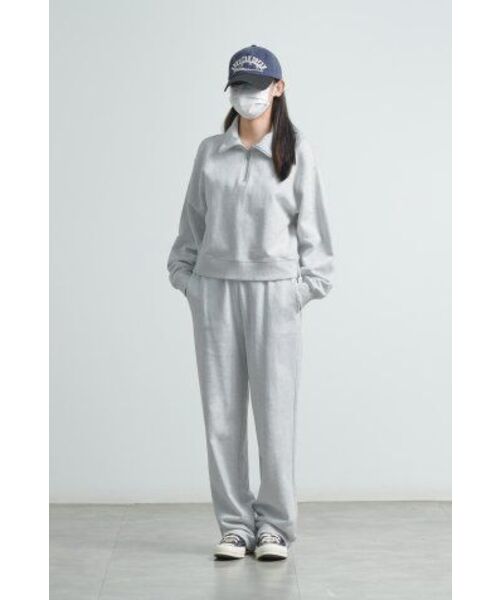 MUSINSA STANDARD WOMAN（ムシンサスタンダードウーマン）の「レディースリラックスラウンジスウェットパンツ[メランジライトグレー]（スウェットパンツ・レディース・その他・SMALL/MEDIUM/LARGE/X-SMALL）」の8枚目の写真