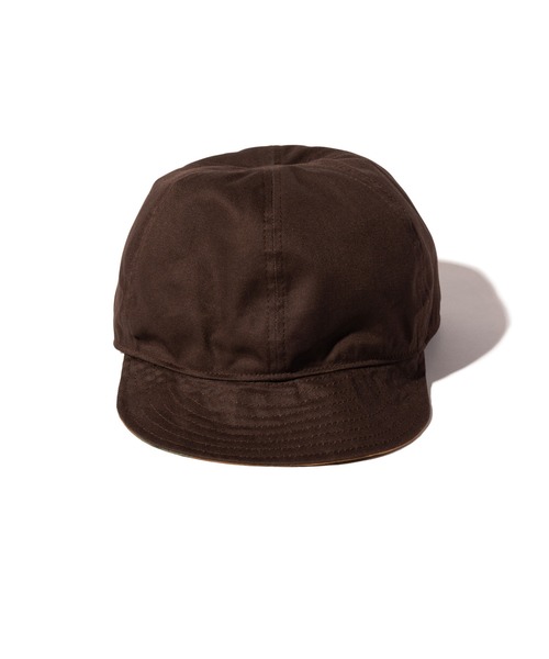 glamb（グラム）の「Reversible Short Brim Cap / リバーシブルショートブリムキャップ（キャップ・メンズ・ブラウン/ブラック・FREE）」の5枚目の写真
