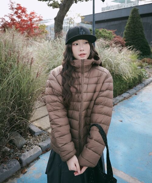 P.IN.O(ピインオ)の「ライトタイプフードパディング(ダウンジャケット/コート・メンズ・ラベンダー/ブラウン/ブラック/スカイブルー・SMALL/MEDIUM/LARGE)」の20枚目の写真