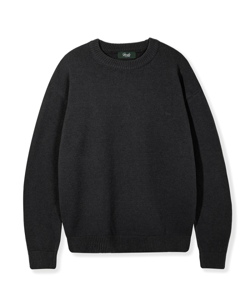 NODU（ノードユー）の「メイプル ベーシック ラウンド ニット [チャコール]（ニット/セーター・メンズ・その他・MEDIUM/LARGE）」の5枚目の写真