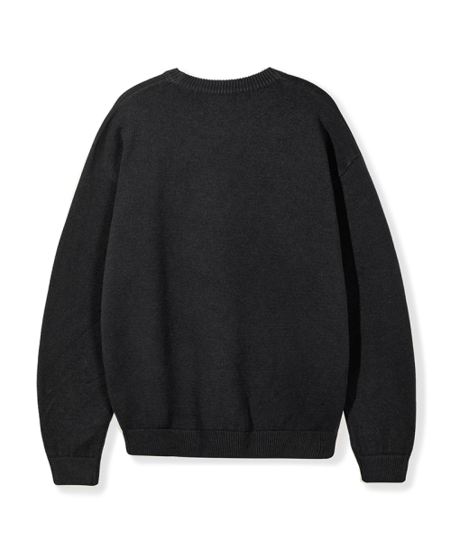 NODU（ノードユー）の「メイプル ベーシック ラウンド ニット [チャコール]（ニット/セーター・メンズ・その他・MEDIUM/LARGE）」の6枚目の写真