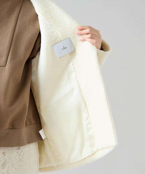 ティアラ　ジャケットコート セール】ループテーラードジャケットコート（テーラードジャケット