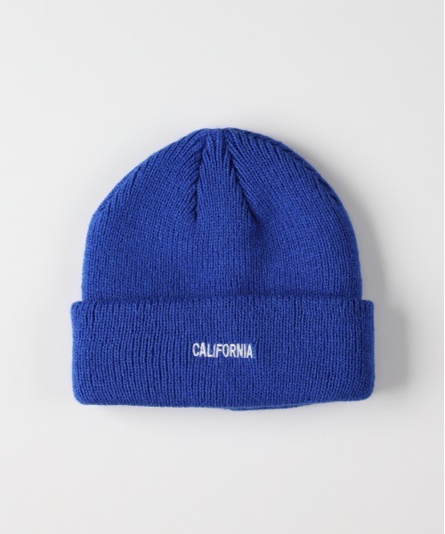 BACK NUMBER(バックナンバー)の「【BACK NUMBER】刺繍ロゴアクリルニットワッチ (ユニセックス / 鮮やかなカラー / カジュアルスタイル)(ニットキャップ/ビーニー・メンズ・パープル/ブラック/ブルー/ダークグレー・フリー)」の1枚目の写真