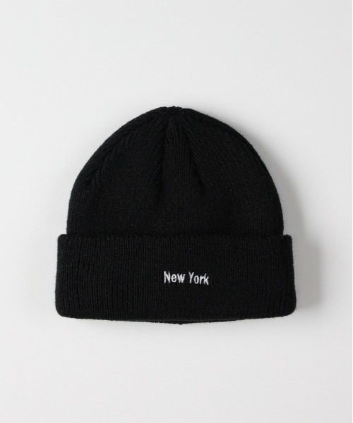 BACK NUMBER(バックナンバー)の「【BACK NUMBER】刺繍ロゴアクリルニットワッチ (ユニセックス / 鮮やかなカラー / カジュアルスタイル)(ニットキャップ/ビーニー・メンズ・パープル/ブラック/ブルー/ダークグレー・フリー)」の2枚目の写真