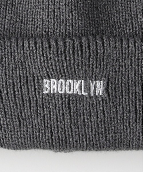 BACK NUMBER(バックナンバー)の「【BACK NUMBER】刺繍ロゴアクリルニットワッチ (ユニセックス / 鮮やかなカラー / カジュアルスタイル)(ニットキャップ/ビーニー・メンズ・パープル/ブラック/ブルー/ダークグレー・フリー)」の7枚目の写真