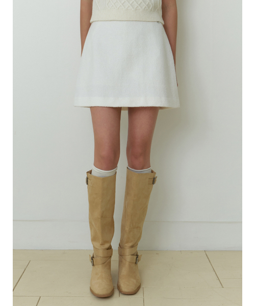 セール】Oa wool mini skirt (ivory)（スカート）｜RE_L（リエル）の