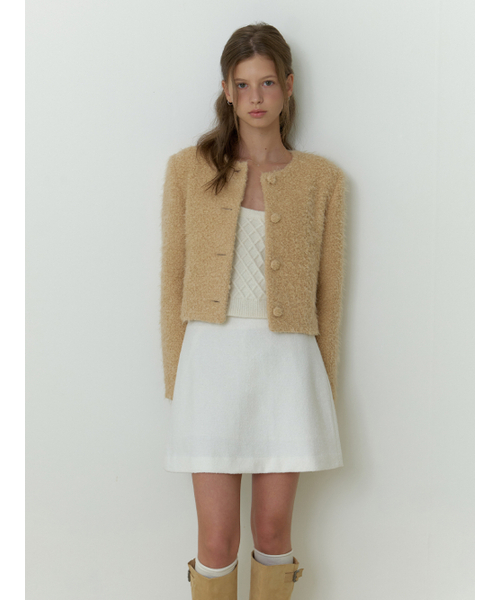 セール】Oa wool mini skirt (ivory)（スカート）｜RE_L（リエル）の