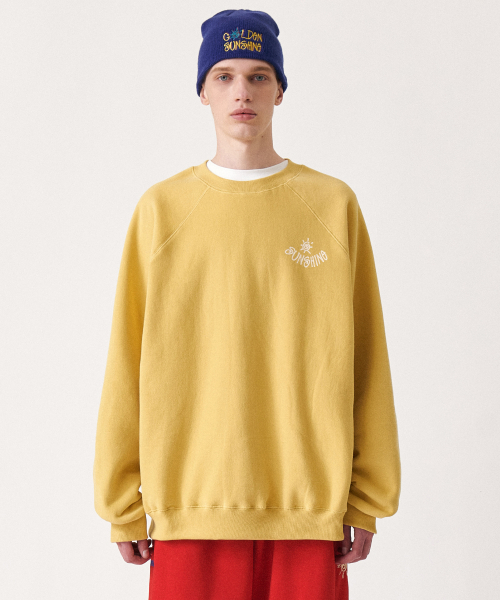 GOLDEN SNSHINE(ゴールデン サンシャイン)の「Sunshine sweatshirts_Butter(スウェット・メンズ・その他・MEDIUM/LARGE)」の1枚目の写真