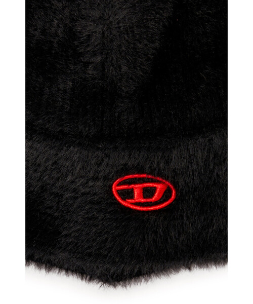 DIESEL(ディーゼル)の「メンズ ニットキャップ K-SOLANGE(ニットキャップ/ビーニー・メンズ・ブラック/ベビーピンク・UNI)」の10枚目の写真