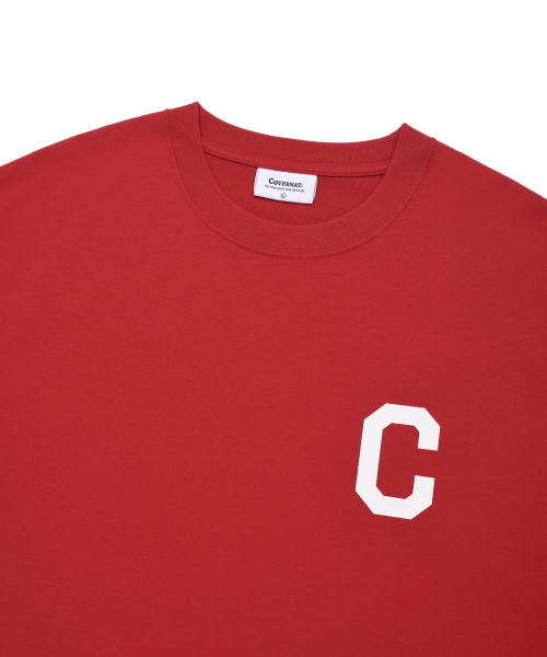 COVERNAT（カバーナット）の「CロゴTシャツレッド（Tシャツ/カットソー・レディース・その他・LARGE/MEDIUM/X-SMALL/X-LARGE/SMALL）」の3枚目の写真