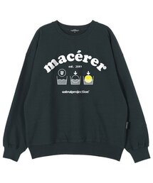 マセレオーバーサイズドロップショルダースウェット_グリーン