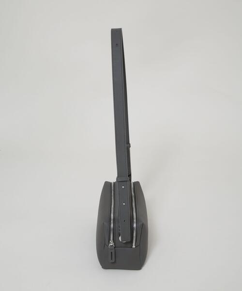 ADD CULUMN（アドカラム）の「ADD CULUMN/TABLET BOX（ショルダーバッグ・レディース・ダークグレー/アイボリー/イエロー・FREE）」の21枚目の写真