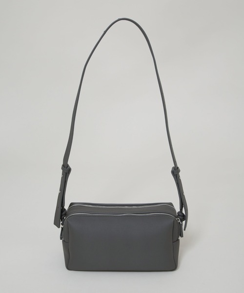 ADD CULUMN（アドカラム）の「ADD CULUMN/TABLET BOX（ショルダーバッグ・レディース・ダークグレー/アイボリー/イエロー・FREE）」の10枚目の写真