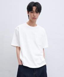 URBANSTOFF（アーバンストッフ）の「Crop Box Tee (Off White)（Tシャツ/カットソー・メンズ）」