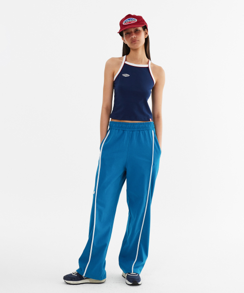 MENASOO(ミナス)の「Line Point Pin Tuck Cotton Pants_Blue(スウェットパンツ・レディース・ブルー・2/1)」の15枚目の写真