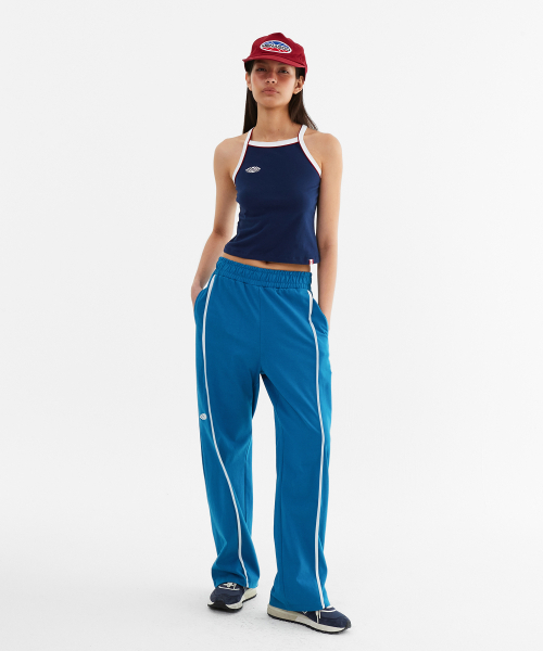 MENASOO(ミナス)の「Line Point Pin Tuck Cotton Pants_Blue(スウェットパンツ・レディース・ブルー・2/1)」の16枚目の写真
