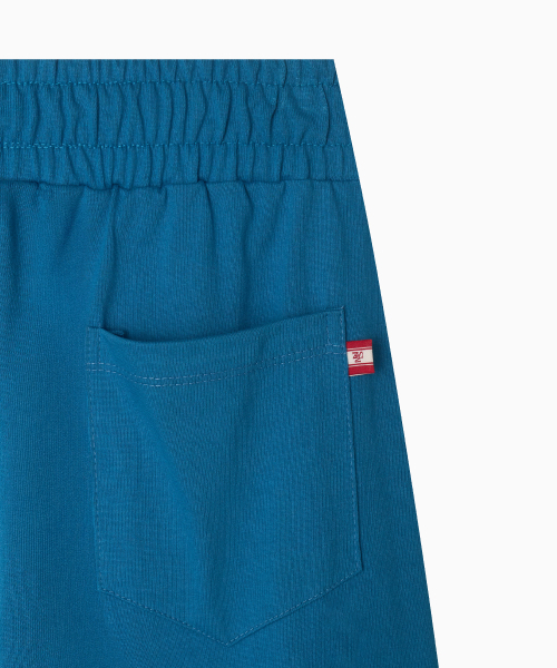 MENASOO(ミナス)の「Line Point Pin Tuck Cotton Pants_Blue(スウェットパンツ・レディース・ブルー・2/1)」の8枚目の写真
