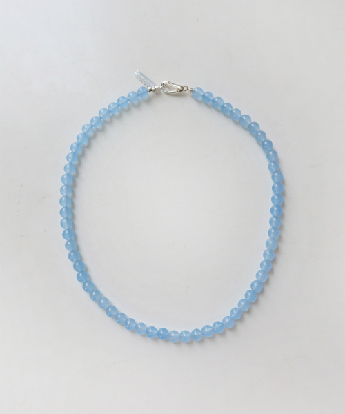 925silver Candy Gemstone Necklace - Blue