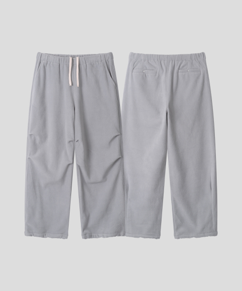 BLACK MOMENT（ブラックモーメント）の「ハイブリッドフリースパンツ[グレー]（スウェットパンツ・メンズ・グレー・MEDIUM/LARGE）」の4枚目の写真