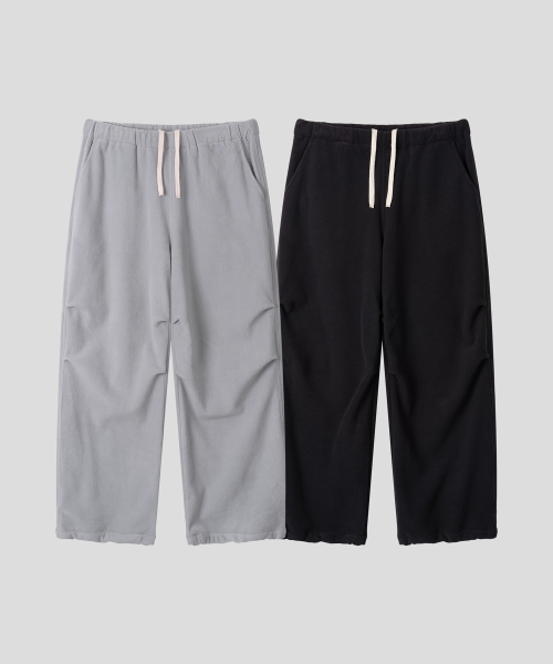 BLACK MOMENT（ブラックモーメント）の「ハイブリッドフリースパンツ[グレー]（スウェットパンツ・メンズ・グレー・MEDIUM/LARGE）」の5枚目の写真