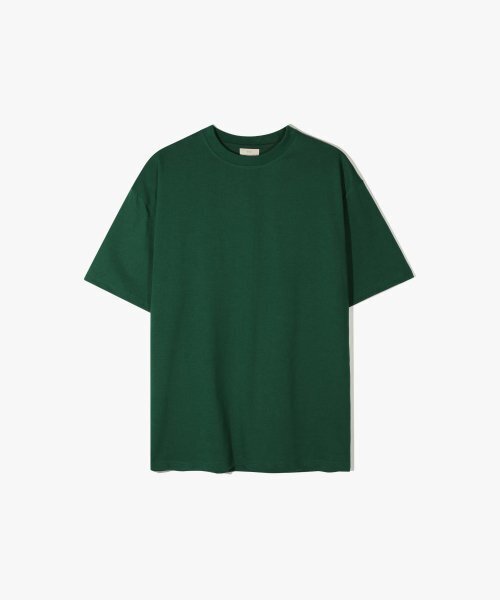ESN(イーエスエヌ)の「プレミアムシングルセミオーバーフィットTシャツグリーン(Tシャツ/カットソー・メンズ・その他・XX-LARGE/LARGE/MEDIUM/X-LARGE)」の3枚目の写真