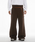 FANSHOW�i�t�@���V���[�j�́uLEATHER BELT WIDE PANTS - BROWN�i�X�E�F�b�g�p���c�j�v�b���̑�