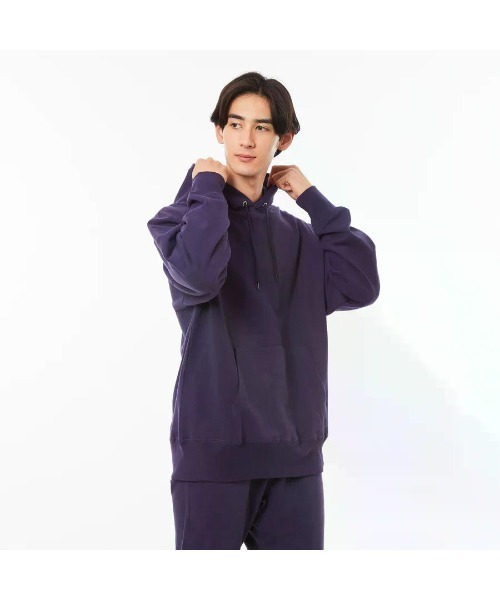 Beyond Basics(ビヨンド ベーシックス)の「GOAT / PULLOVER HOODIE 13.5oz(パーカー・メンズ・ブラック/ホワイト/ダークグリーン/アッシュ/ヘザーグレー/サンドベージュ/ネイビー/プラム/オレンジ/イエロー・XS/S/M/L/XL)」の7枚目の写真