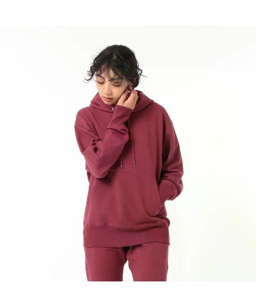 Beyond Basics(ビヨンド ベーシックス)の「GOAT / PULLOVER HOODIE 13.5oz(パーカー・メンズ・ブラック/ホワイト/ダークグリーン/アッシュ/ヘザーグレー/サンドベージュ/ネイビー/プラム/オレンジ/イエロー・XS/S/M/L/XL)」の8枚目の写真