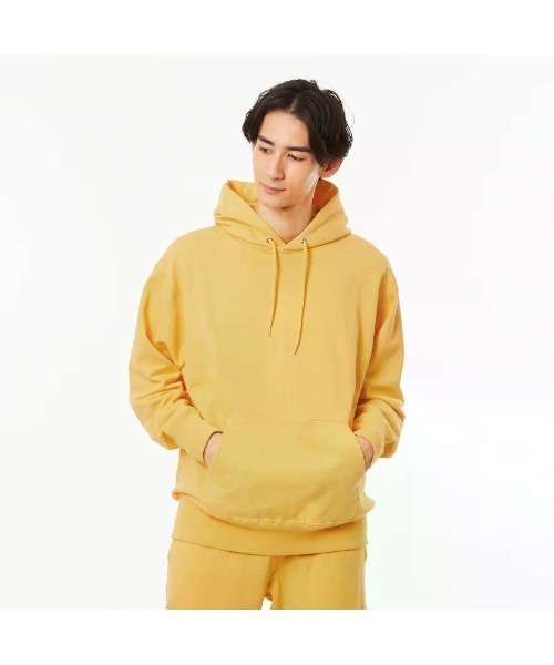 Beyond Basics(ビヨンド ベーシックス)の「GOAT / PULLOVER HOODIE 13.5oz(パーカー・メンズ・ブラック/ホワイト/ダークグリーン/アッシュ/ヘザーグレー/サンドベージュ/ネイビー/プラム/オレンジ/イエロー・XS/S/M/L/XL)」の9枚目の写真